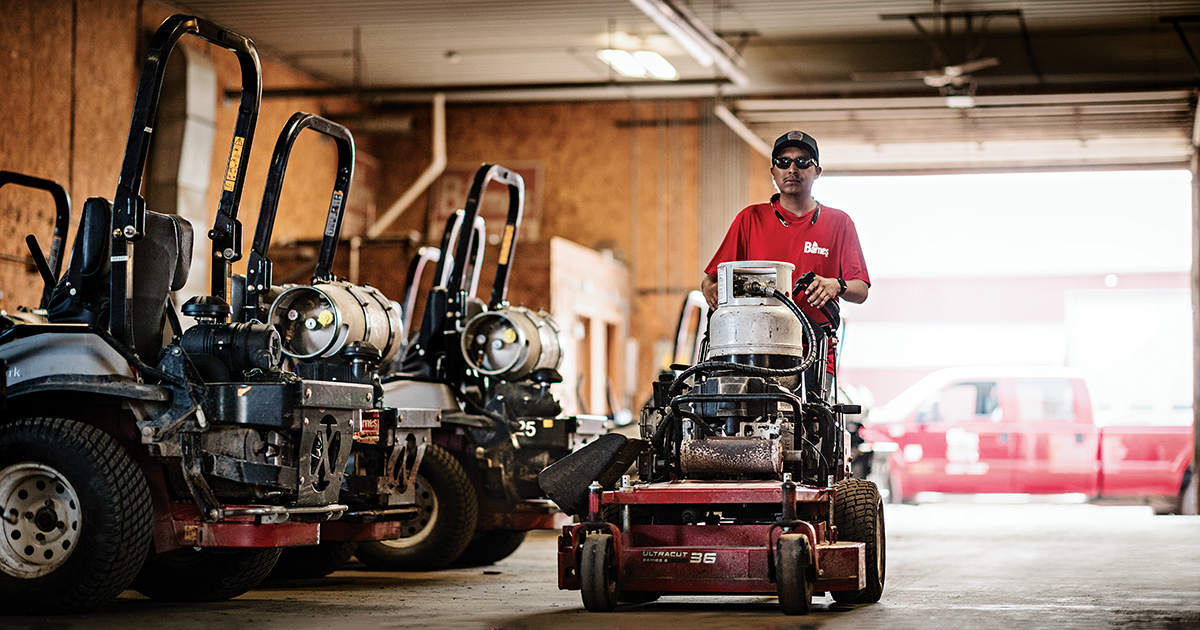 Commercial Propane Mowers